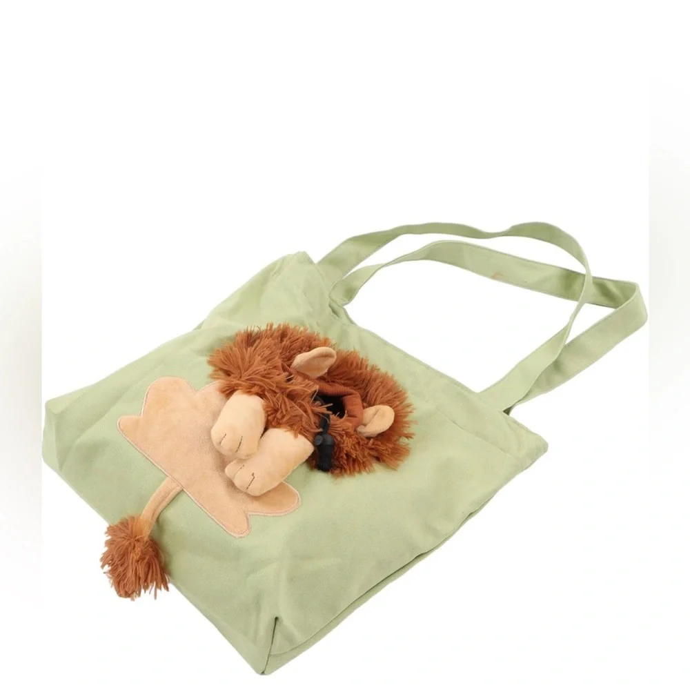 Pet Shoulder Bag, Multi Purpose Comfortable Pet Canvas Bag